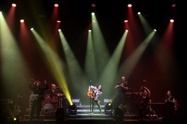 Un huracán escénico fue María Peláe en el Teatro Cervantes de Málaga con “El Evangelio”