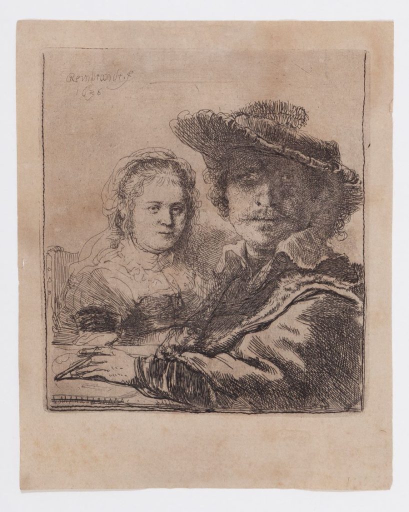 Rembrandt y Saskia (Pareja), 1636
Aguafuerte
Ed. Pierre-François Basan, París, 1789-
1797
Museo Lázaro Galdiano, Madrid