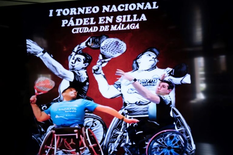 El próximo fin de semana se celebra el I Torneo Nacional de Pádel en silla ‘Ciudad de Málaga’