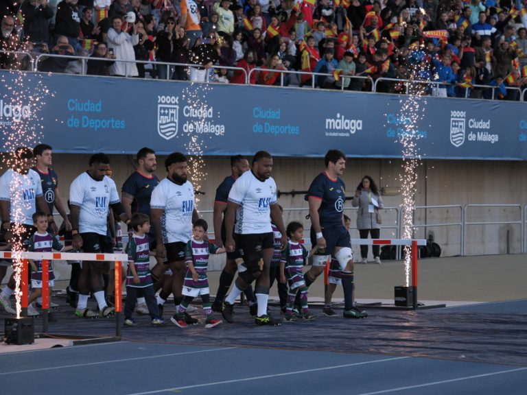España protagoniza una cita histórica de rugby en Málaga: gran ambiente y nivel internacional en el Estadio Ciudad de Málaga España - Fiji Estadio Ciudad de Málaga. Fotos de CarlosLG