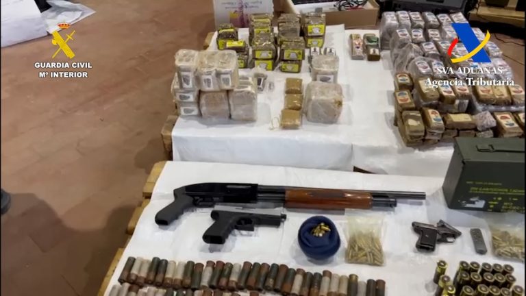 La Guardia Civil y la Agencia Tributaria desmantelan una organización de tráfico de droga con 4 detenidos Guardia Civil