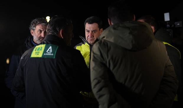 Moreno destaca la «coordinación» entre administraciones ante el accidente de Adamuz