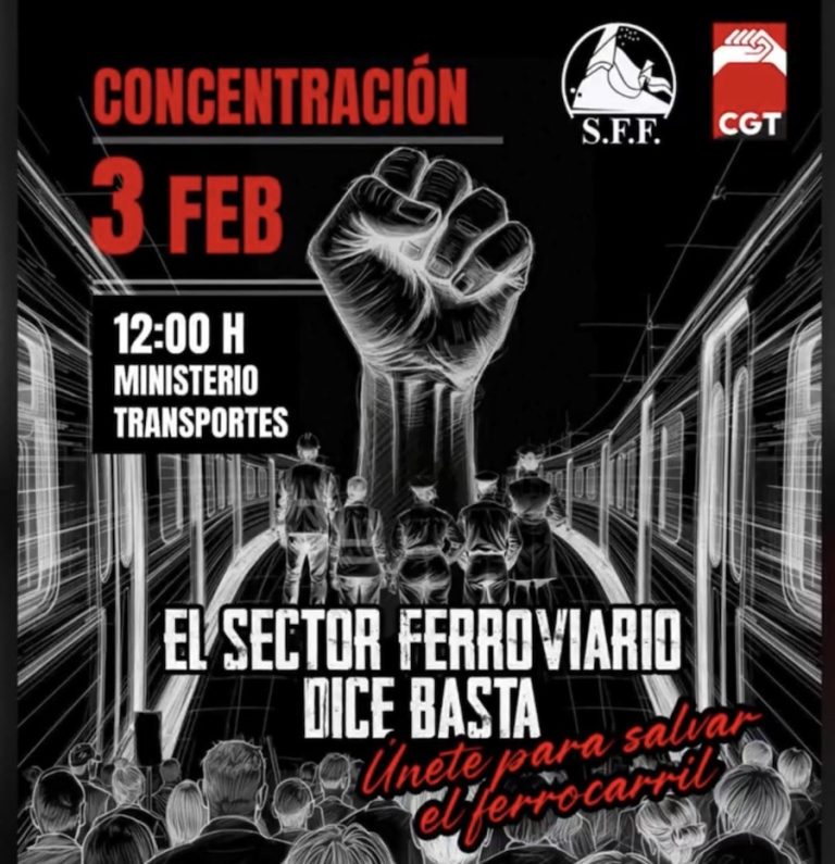 No más muertes en el ferrocarril