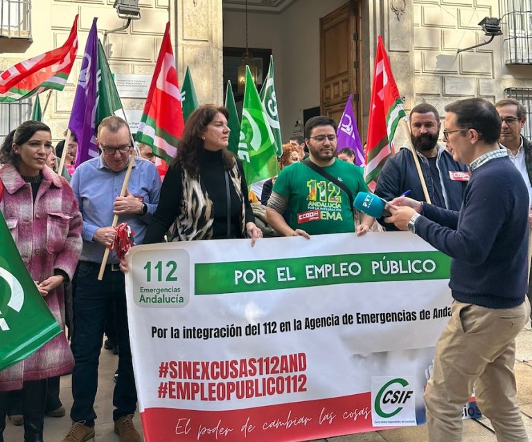 CCOO exige al Gobierno Andaluz la integración inmediata del 112 Andalucía en la Agencia de Emergencias en la celebración del Día Europeo del 112
