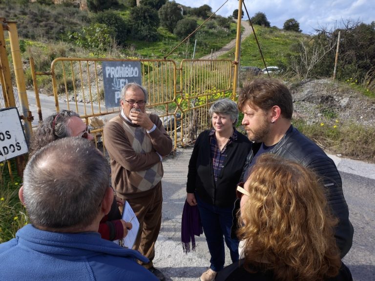 Sguiglia exige el traslado urgente de una planta asfáltica en Churriana por el riesgo para la salud pública