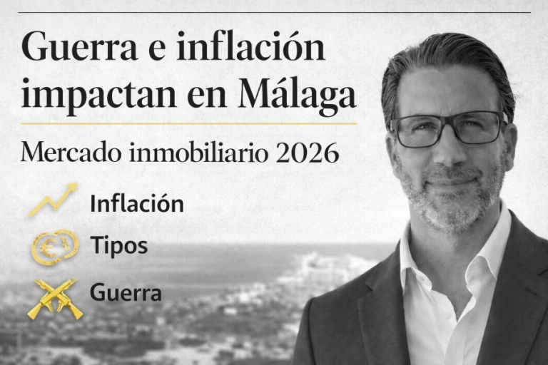 Guerra, inflación y vivienda en Málaga: un mercado que ya no se comporta como antes