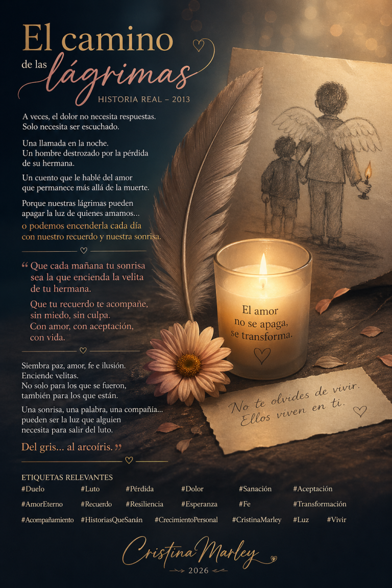 Historias que encienden luz :El camino de las lágrimas