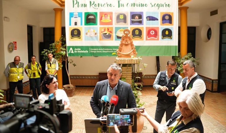 La Junta activa el Plan Romero 2026 con el mayor despliegue tecnológico y preventivo para El Rocío