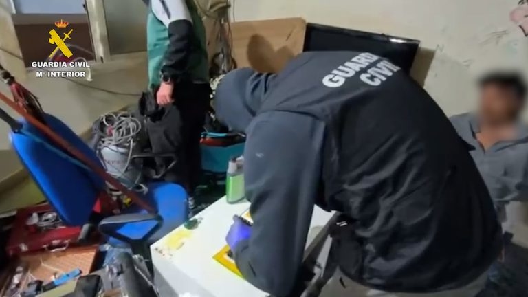 Secuestro y drogas para robar 40.000 € en Roquetas