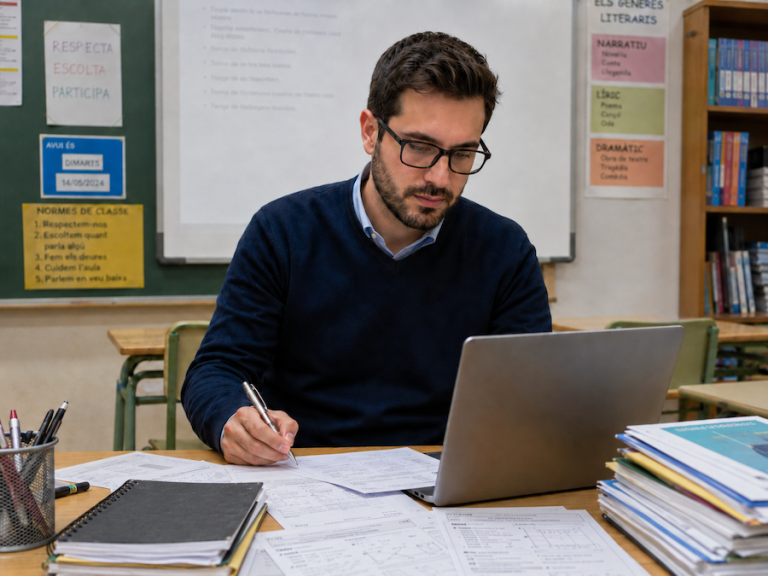 Los profesores apuestan por la IA como solución ante el exceso de carga administrativa