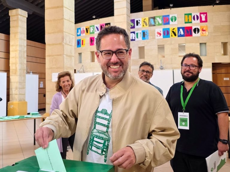 José Ignacio García (Adelante Andalucía) insta a los ciudadanos a votar «en defensa propia»