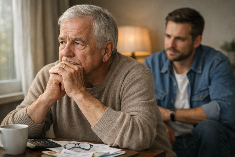 El 40% de los mayores de 55 años tuvo que ayudar a sus hijos con dinero durante el último año