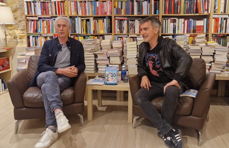 Manuel Azuaga cierra su Trilogía en la Librería de Frank