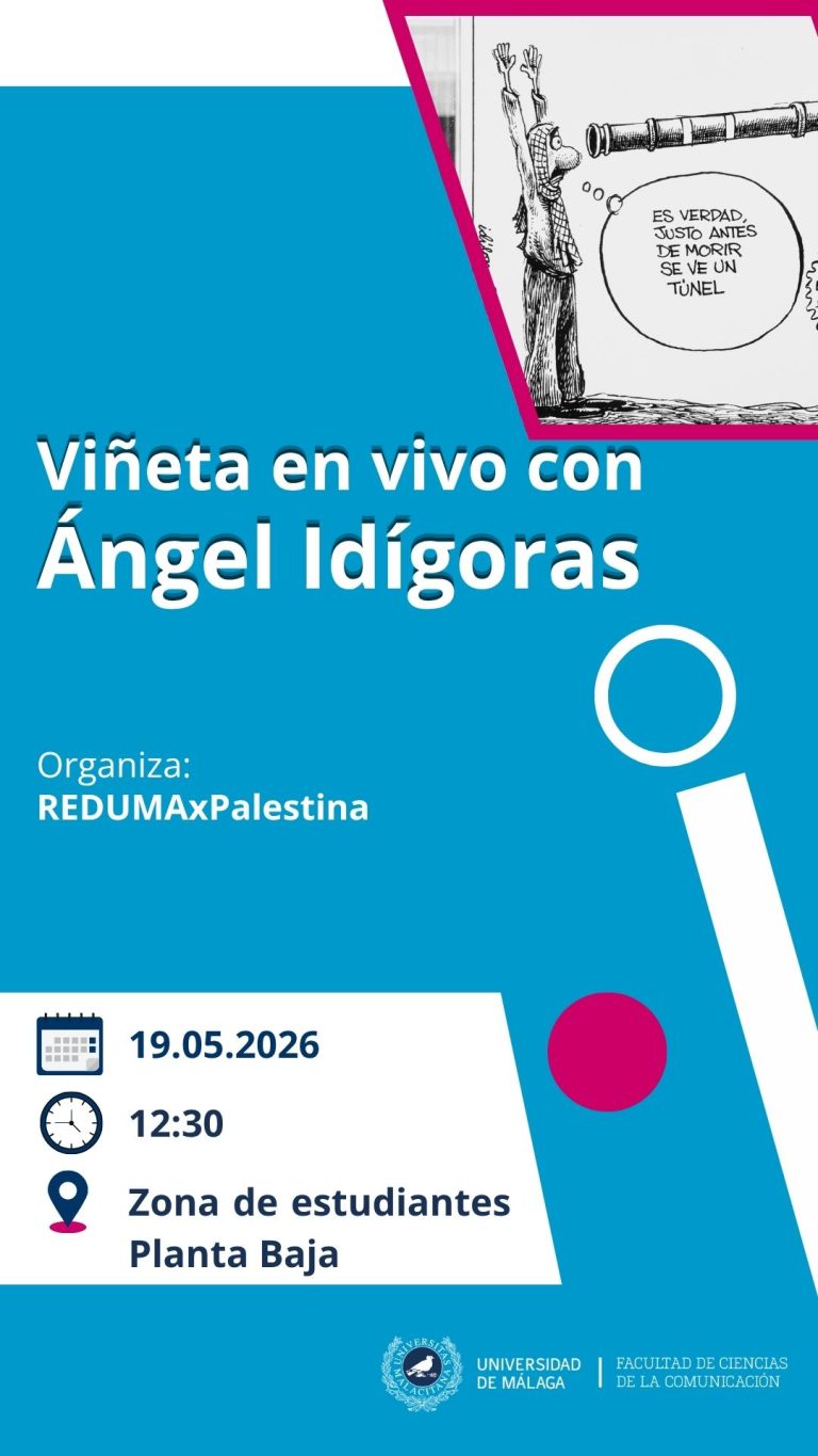 Idígoras pintará un mural por Palestina en la Facultad de Comunicación de la UMA