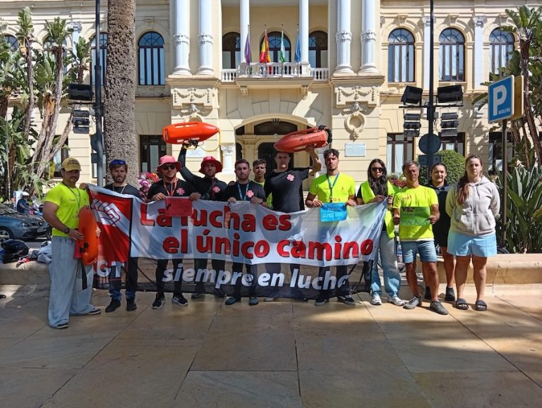 El ayuntamiento de Málaga demuestra con sus actos el desprecio al salvamento y socorrismo en las playas de Málaga
