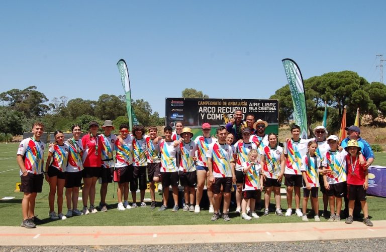 El Malaka: 14 medallas en el Campeonato de Andalucía de tiro con arco