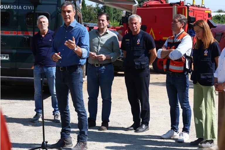 Sánchez visita mañana la zona afectada por el incendio de Castellón